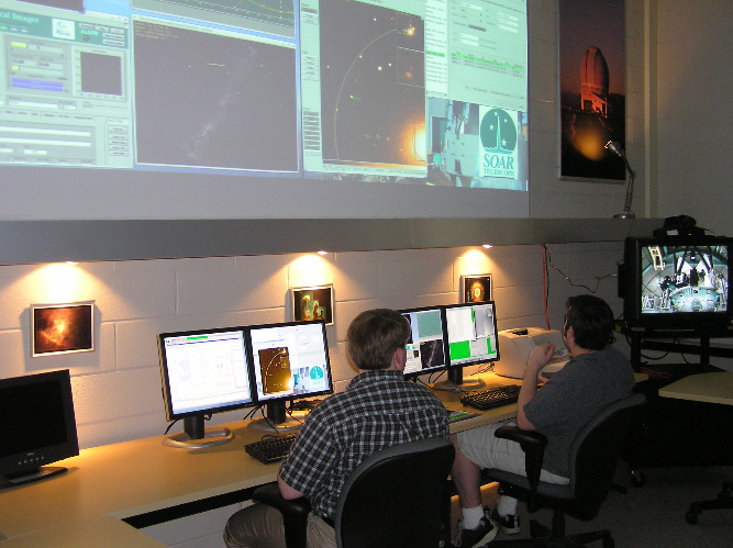 MSU Remote Observing Room
