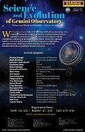 Conference Poster: Science and Evolution of Gemini Observatory