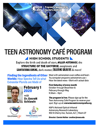 Electronic Poster: Teen Astronomy Café - February 2020