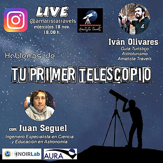 Electronic Poster: Live Tu Primer Telescopio con Amatista Travels
