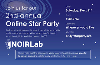 CFHT Virtual Winter Star Party