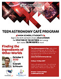 Electronic Poster: Teen Astronomy Cafe Program