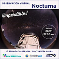 Electronic Poster: Charla y Observación Virtual Nocturna para Aulas Hospitalarias San Sebastian