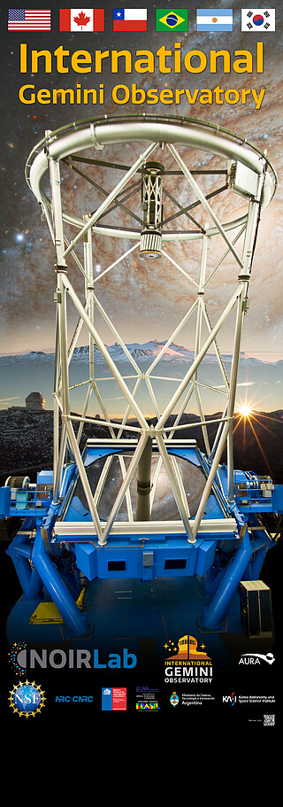 Exhibition - International Gemini Observatory Pull-up Banner 2022
