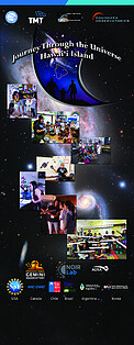 Exhibition — Journey Through the Universe Pull up Banner 2022