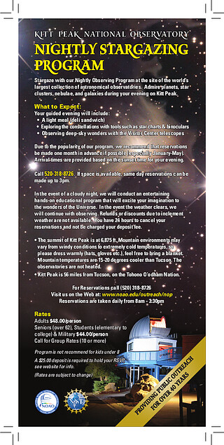 Flyer: Astronomy Educator Workshop Agenda