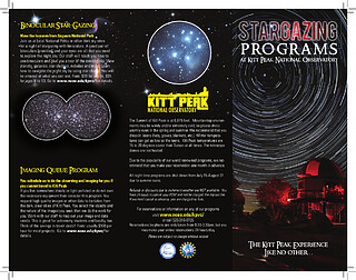 Flyer: Kitt Peak Stargazing Programs 2015
