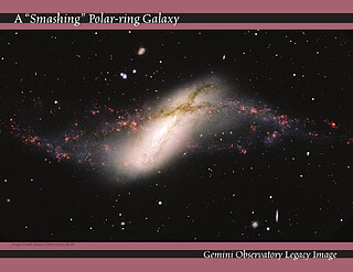 Handouts: A "Smashing" Polar-ring Galaxy