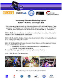 Handouts: Astronomy Educator Workshop Agenda