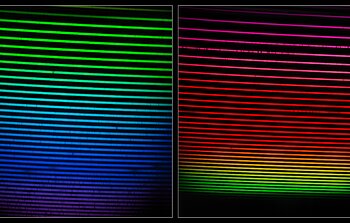 GHOST spectra with and without labels