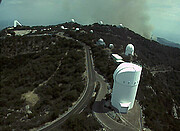 The Contreras Fire as seen from Kitt Peak on Thursday 16 June 2022