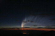 Comet McNaught in the twilight sky