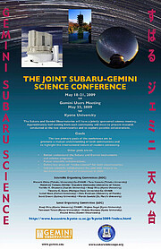 KYOTO 2009: The Joint Subaru-Gemini Science Conference