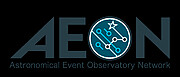 Astronomical Event Observatory Network logo