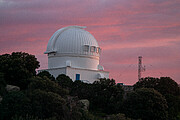 Sunset at the WIYN 0.9 Meter Telescope at Kitt Peak National Observatory