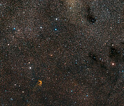 Wide-field view of the sky around CK Vulpeculae