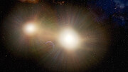 Planet Lost in the Glare of Binary Stars (illustration)