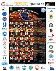 Journey Through the Universe Community Poster 2022