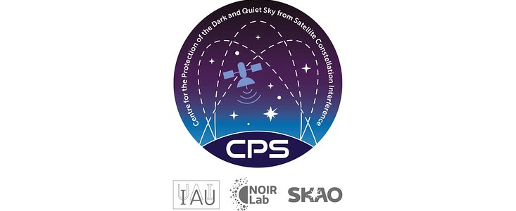 Logo of the Centre for the Protection of the Dark and Quiet Sky from Satellite Constellation Interference (CPS)