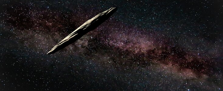 First Known Interstellar Visitor is an “Oddball”