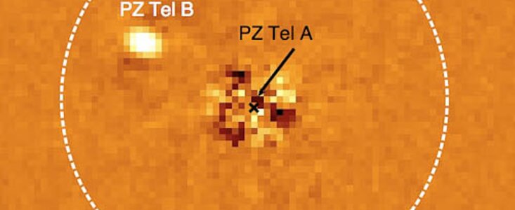 NICI image of PZ Tel A and B