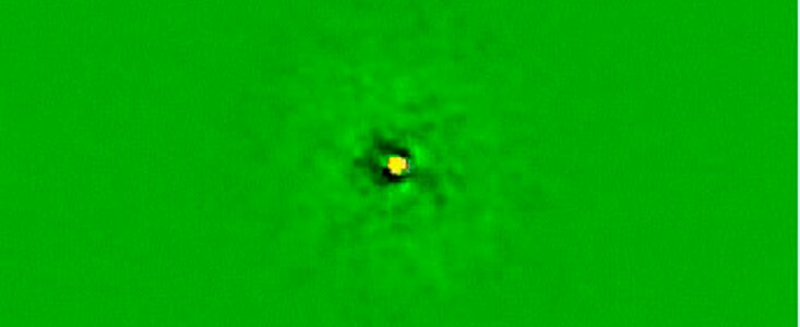 Speckle image of HD 168443