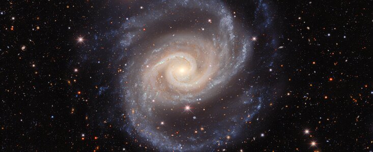 Spiral galaxy NGC 1566