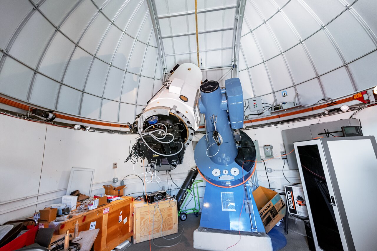 Fotografía del Telescopio SARA de Cerro Tololo