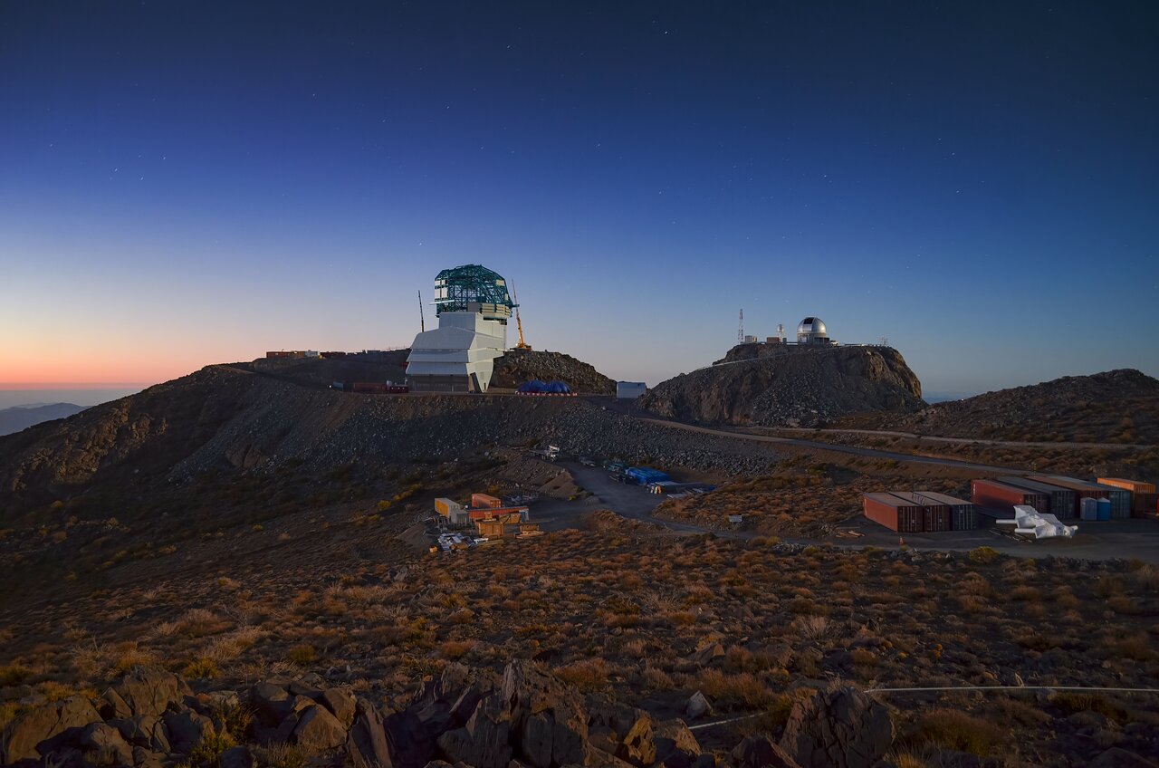 Photograph of Simonyi Survey Telescope
