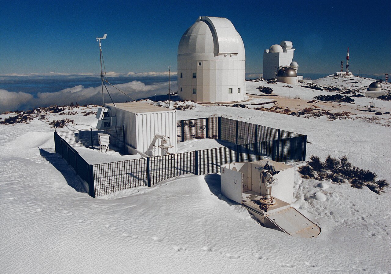 Fotografía del Telescopio CTIO GONG