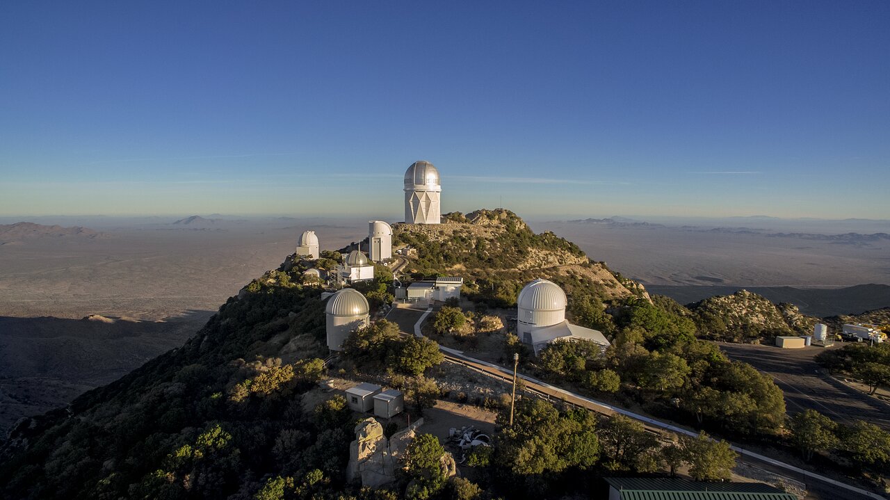 Fotografía del Observatorio Nacional Kitt Peak