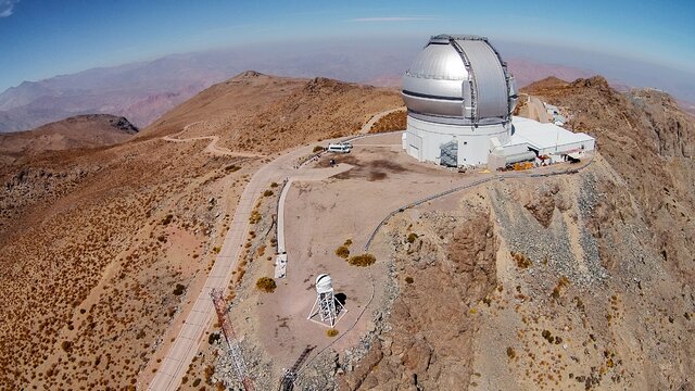 Telescopios Gemini Sur y SOAR en Cerro Pachón, Chile