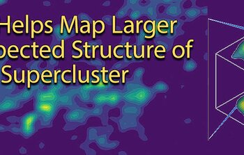 Gemini Helps Map Larger than Expected Structure of Ancient Supercluster