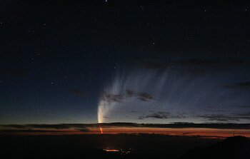 Comet McNaught Captured from Cerro Pachon