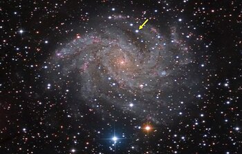 Nearby Supernova Sheds Light on Ancient Dust