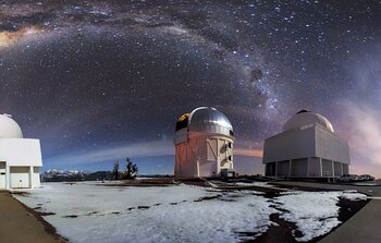 Starry Skies at Cerro Tololo Inter-American Observatory
