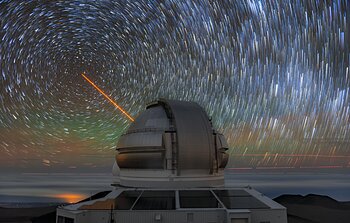 Circumpolar Laser Tests at Gemini North