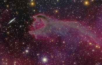 Image of Cometary Globule Marks 1,000 Online at NOAO