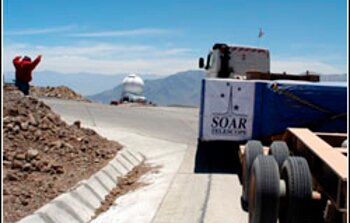 SOAR Mirror Arrives in Chile