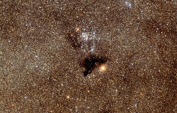 NGC 6520 with Barnard 86
