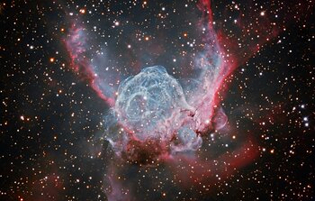 Thor’s Helmet: an interstellar bubble