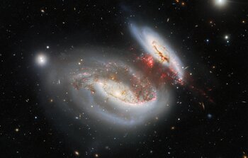 ‘Taffy Galaxies’ Collide, Leave Behind Bridge of Star-Forming Material