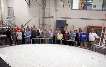 UA Mirror Lab to Cast Two Mirrors in One for the LSST