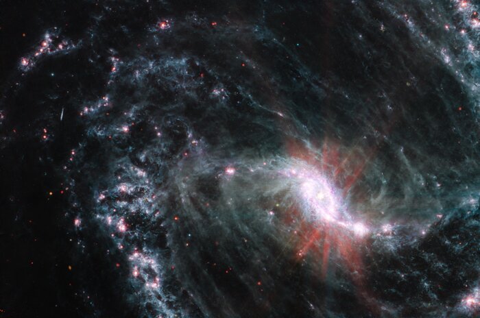NGC 1365 with JWST