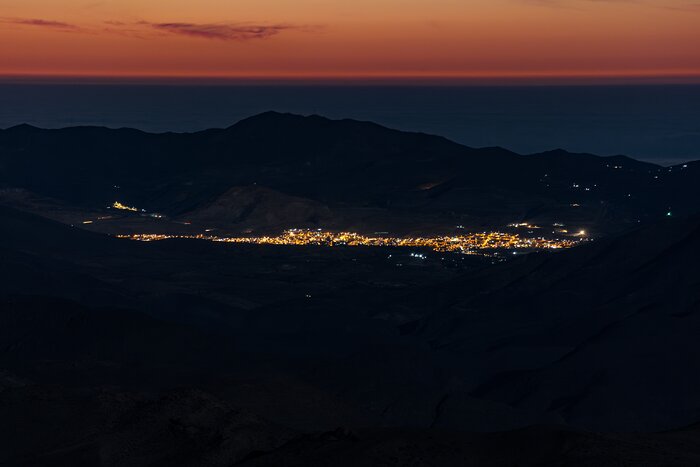 Nighttime view from Cerro Tololo Inter-American Observatory