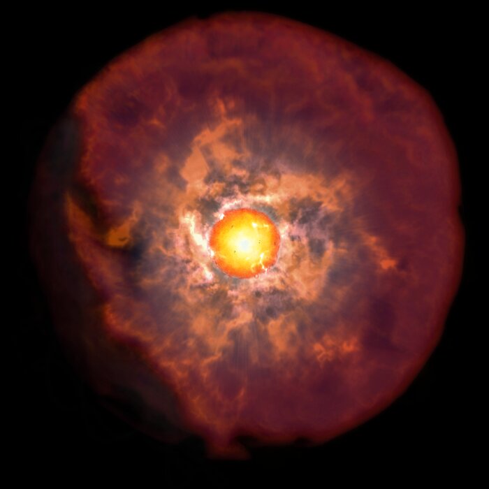 Red supergiant star surrounded by a veil of circumstellar material before explosion as suggested by early time observations of type II supernova