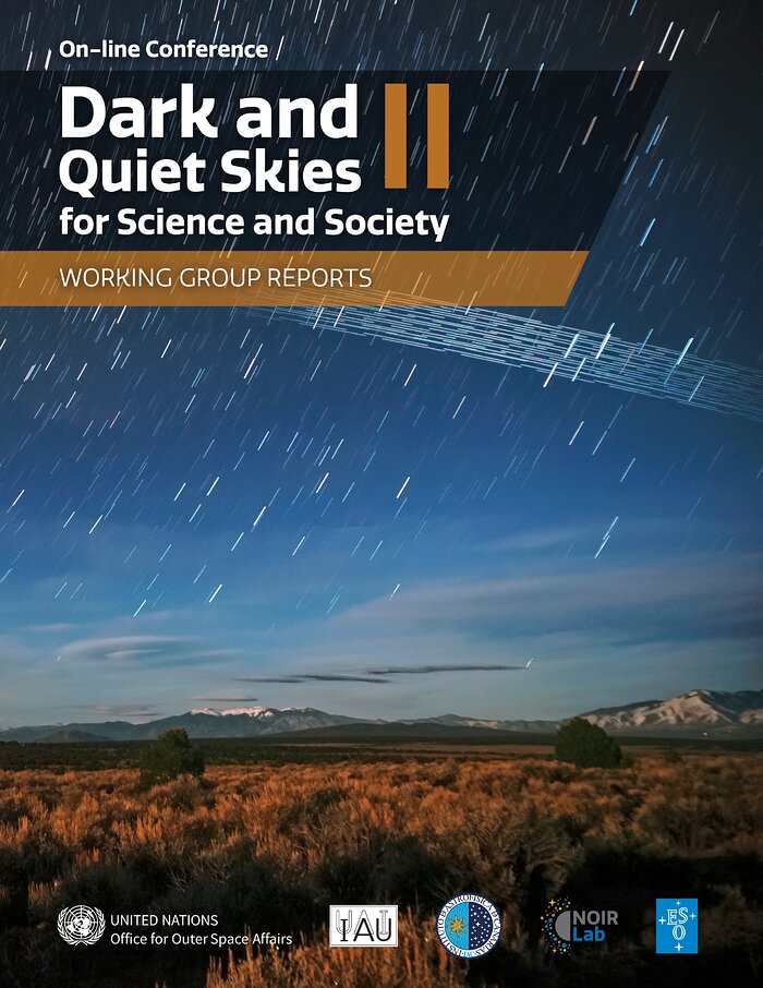 Cover of the Dark and Quiet Skies II for Science and Society Working Group Reports