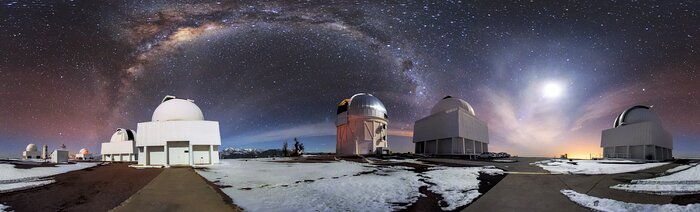 Starry Skies at Cerro Tololo Inter-American Observatory
