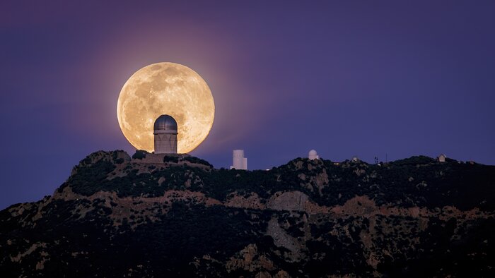 Big Telescope, Bigger Moon