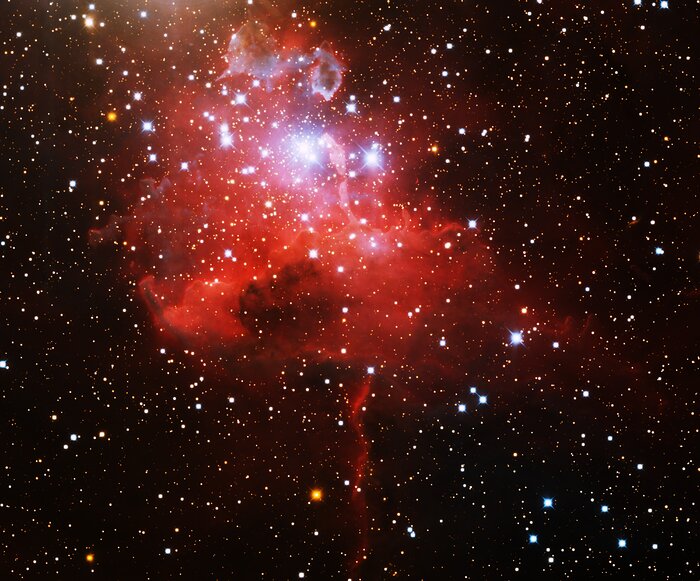 Emission Nebula IC 417